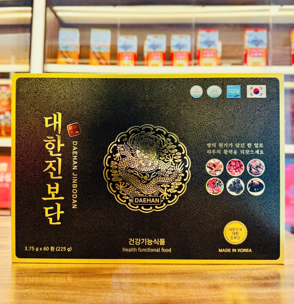 An Cung Chính Phủ Rồng Vàng Daehan Jinbodan – 60 viên